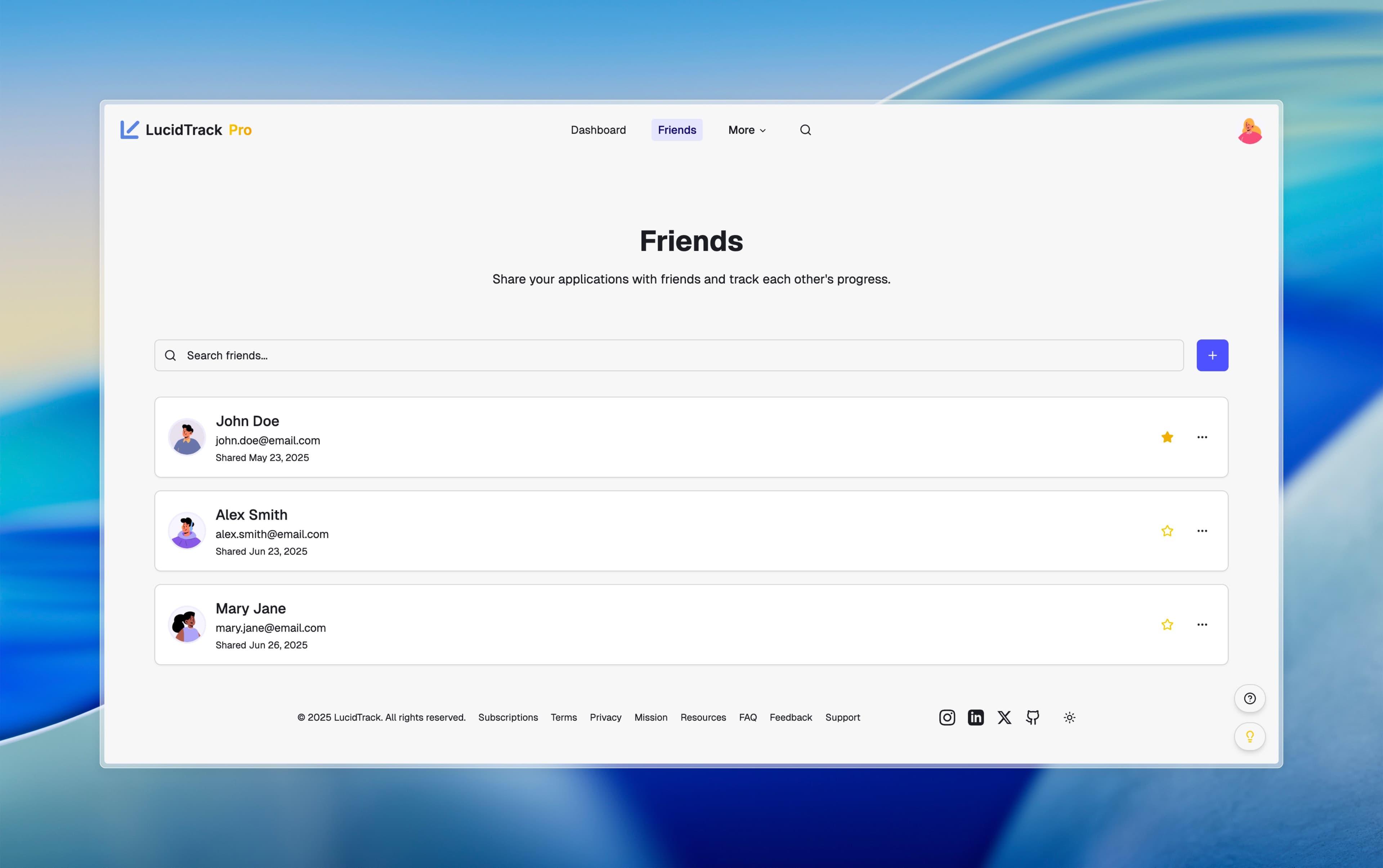 Collaborate with Friends Screenshot