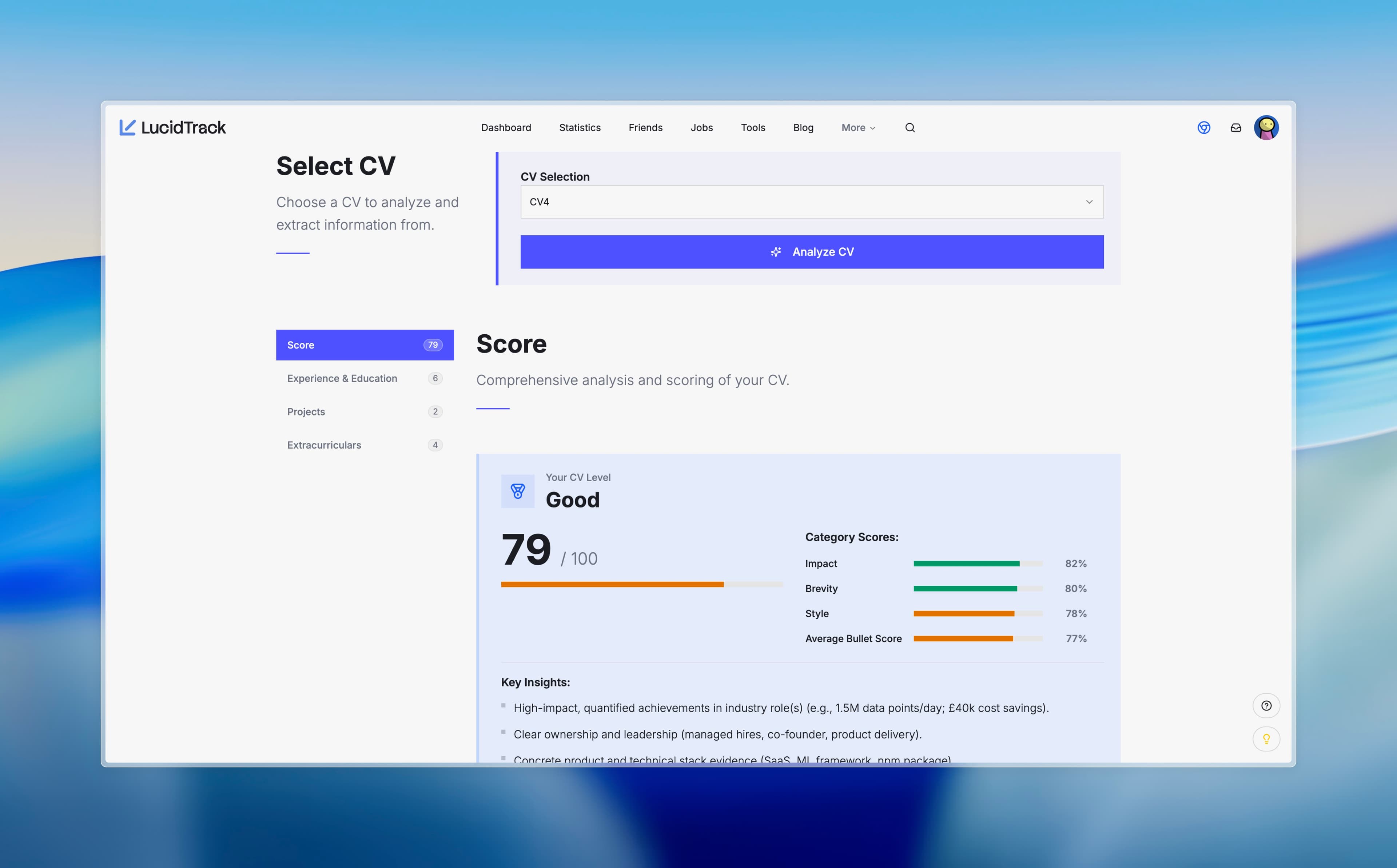 AI CV Analyser