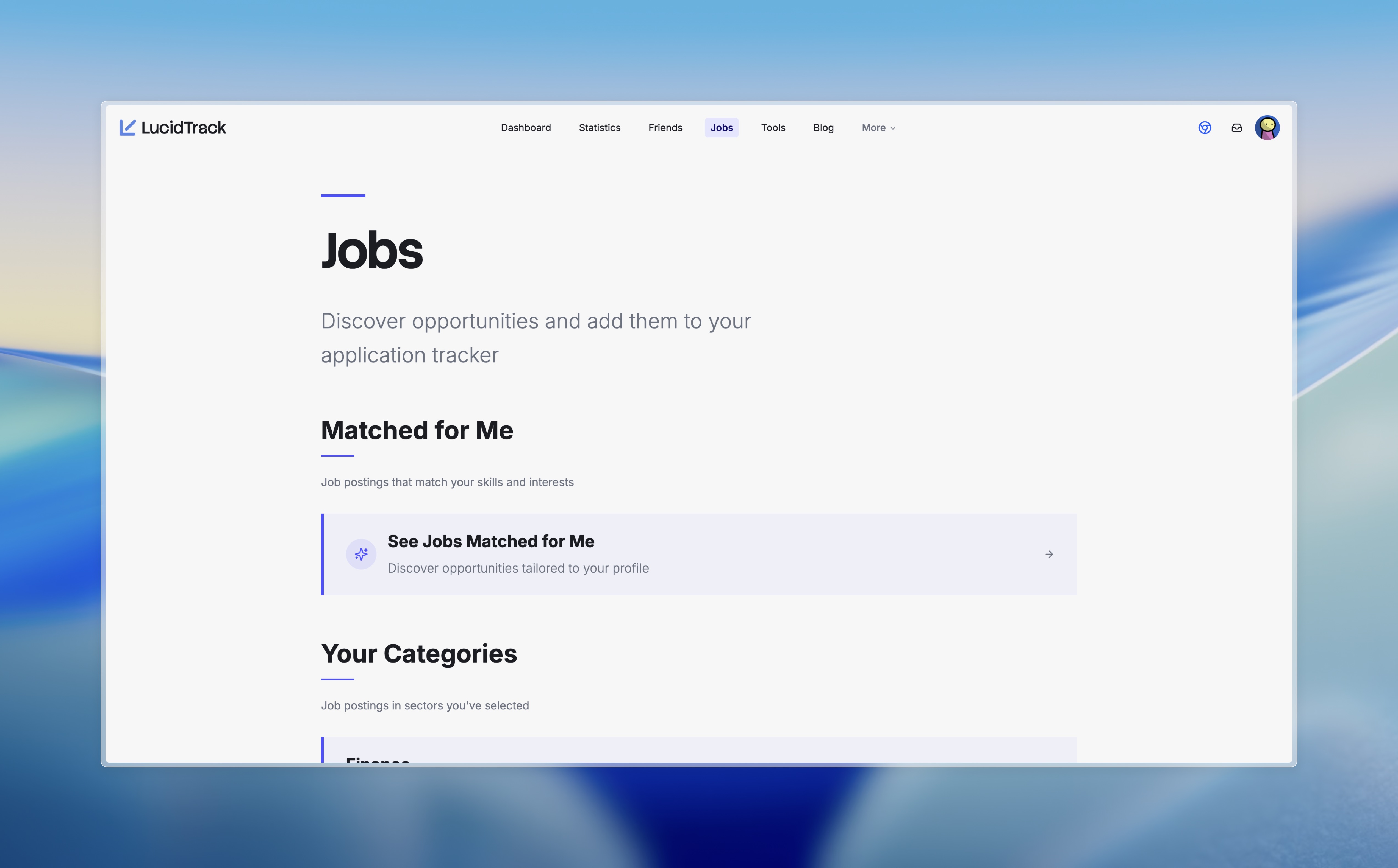 Jobs Page
